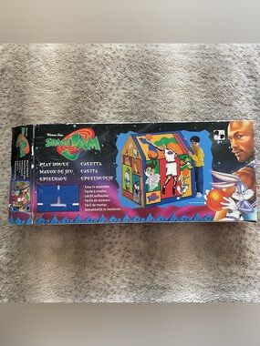Vintage 1996 Space Jam Playhouse Complete In Box Michael Jordan Very Rare